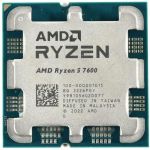 Процесор AMD Ryzen 5 7600 (3.8GHz 32MB 65W AM5) Tray (100-000001015)