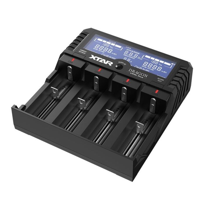 Зарядний пристрiй XTAR VP4L Plus Dragon
