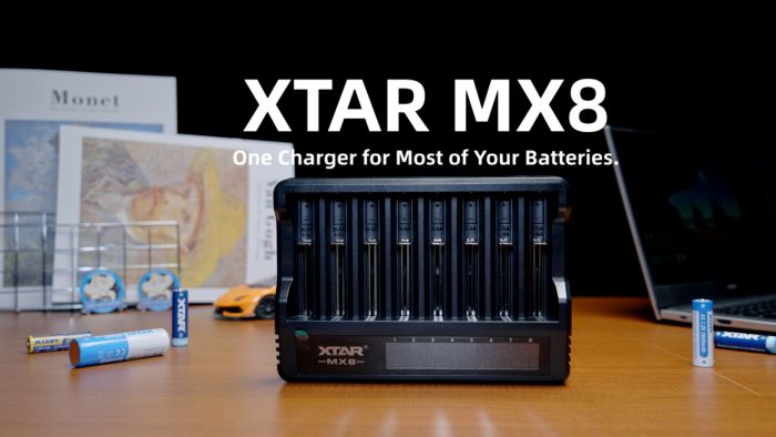 Зарядний пристрiй XTAR MX8