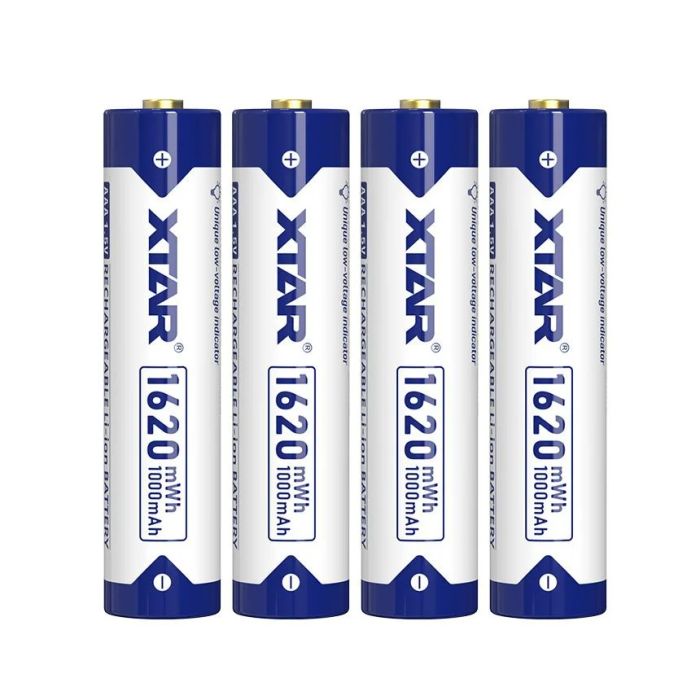 Акумулятор XTAR AAA/LR03 Li-ion 1000 mAh 4 шт.