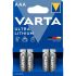 Батарейка Varta Ultra Lithium (6103) AAA BL 4шт